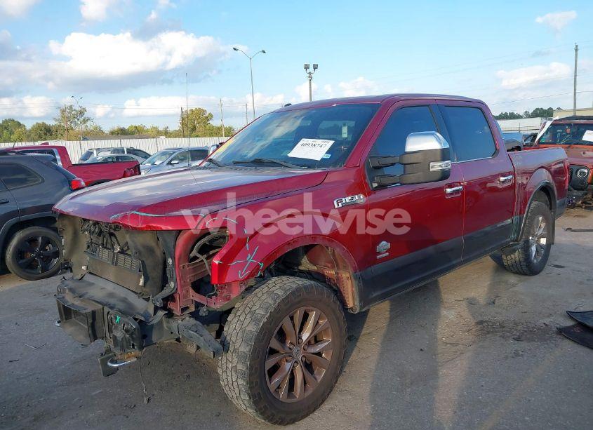 Photo 2 of 2016 Ford F-150 KING RANCH (VIN 1FTEW1EG8GFD19153)