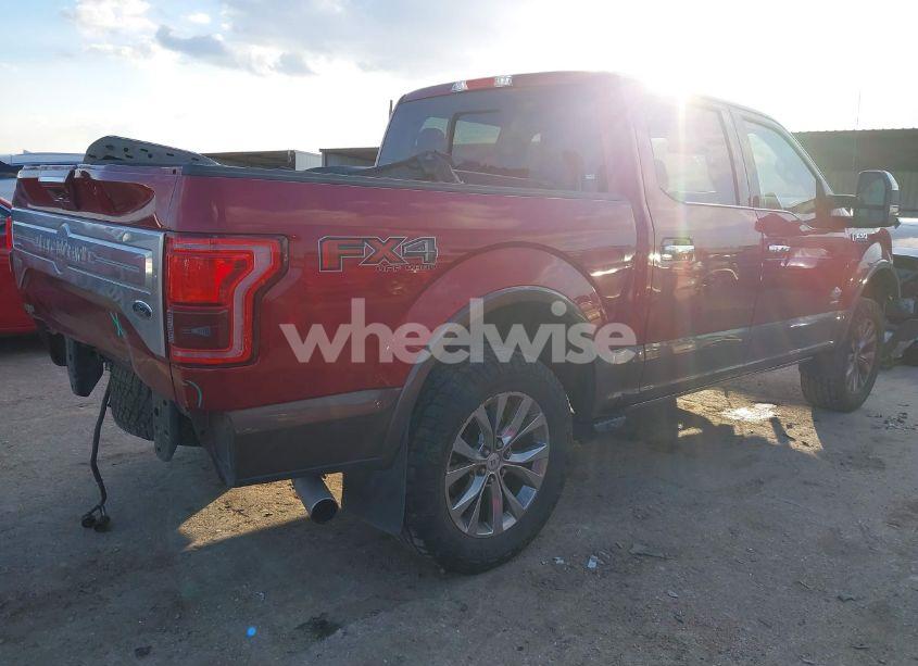 Photo 4 of 2016 Ford F-150 KING RANCH (VIN 1FTEW1EG8GFD19153)