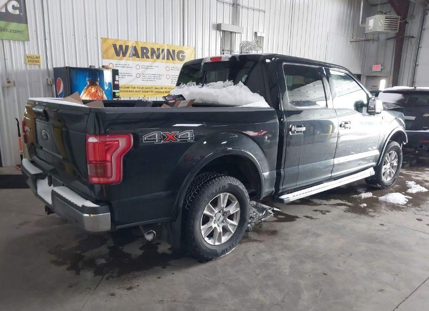 Photo 4 of 2016 Ford F-150 LARIAT (VIN 1FTEW1EG8GKF51825)