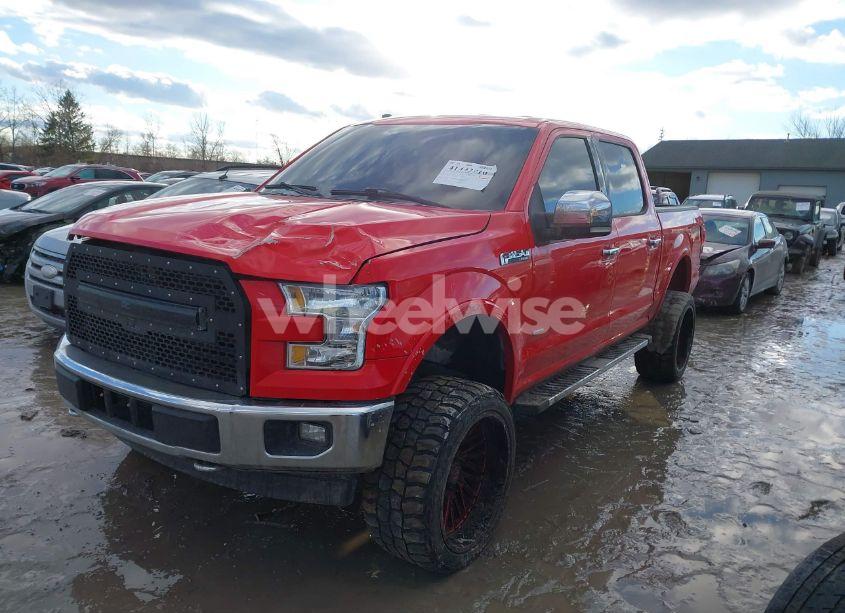 Photo 2 of 2017 Ford F-150 LARIAT (VIN 1FTEW1EG8HKE43691)