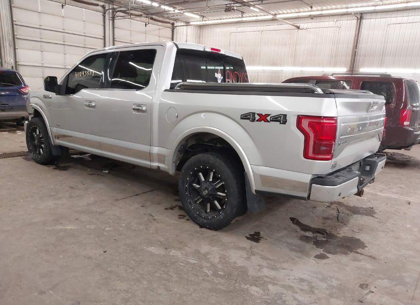 Photo 3 of 2015 Ford F-150 PLATINUM (VIN 1FTEW1EG9FFA02819)