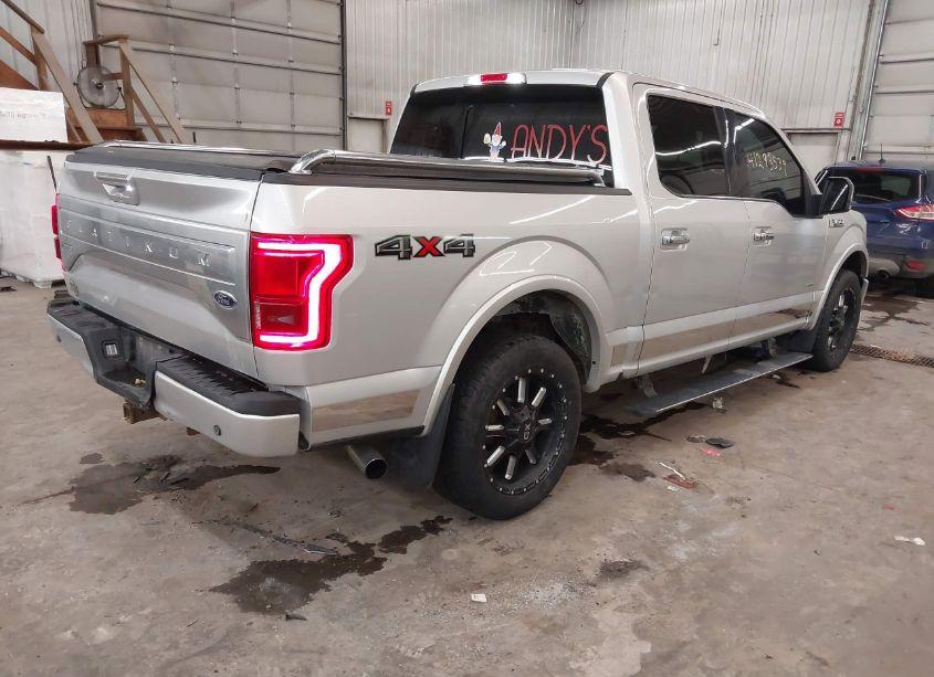 Photo 4 of 2015 Ford F-150 PLATINUM (VIN 1FTEW1EG9FFA02819)