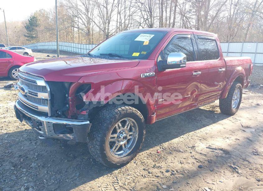 Photo 2 of 2015 Ford F-150 PLATINUM (VIN 1FTEW1EG9FFA66343)