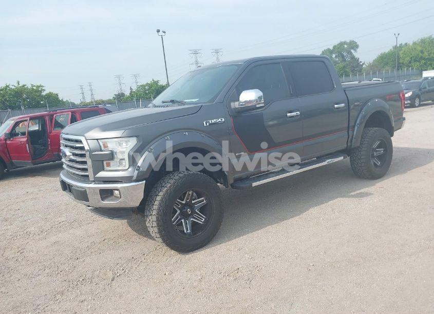 Photo 2 of 2016 Ford F-150 LARIAT (VIN 1FTEW1EG9GFA58647)