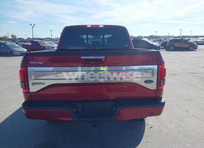 Photo 16 of 2016 Ford F-150 PLATINUM (VIN 1FTEW1EG9GFA58664)