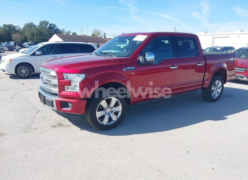 Photo 2 of 2016 Ford F-150 PLATINUM (VIN 1FTEW1EG9GFA58664)