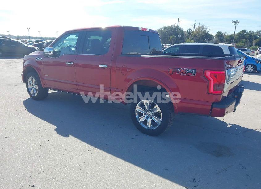 Photo 3 of 2016 Ford F-150 PLATINUM (VIN 1FTEW1EG9GFA58664)