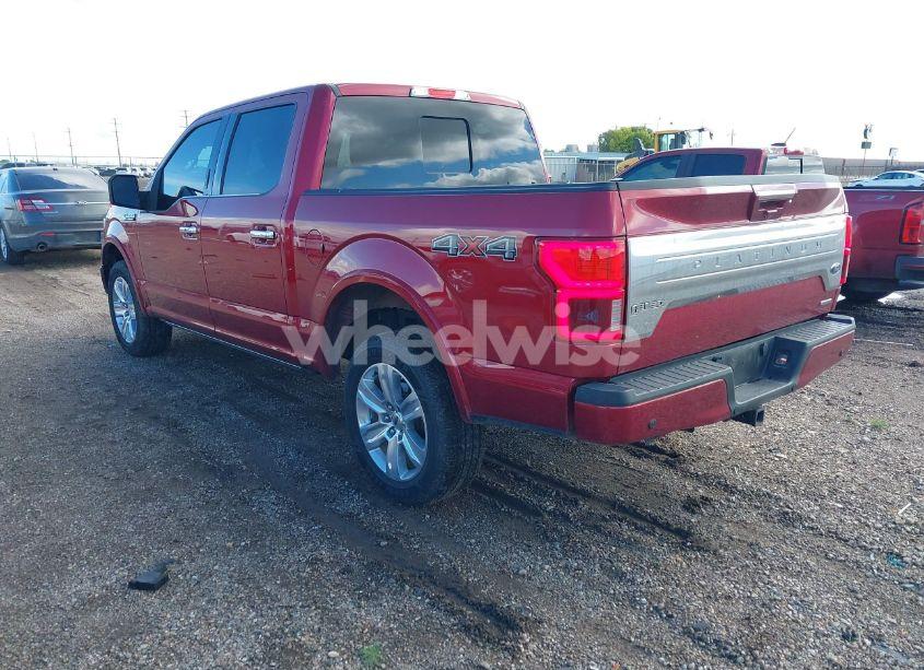 Photo 3 of 2018 Ford F-150 PLATINUM (VIN 1FTEW1EG9JFC62856)