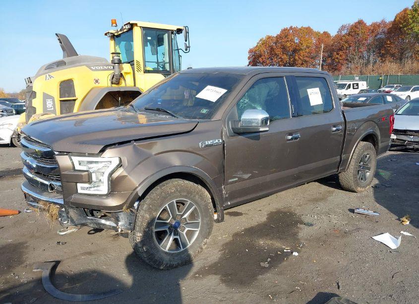 Photo 2 of 2016 Ford F-150 LARIAT (VIN 1FTEW1EGXGKF93123)