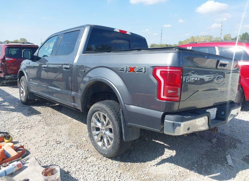Photo 3 of 2017 Ford F-150 LARIAT (VIN 1FTEW1EGXHFA59033)