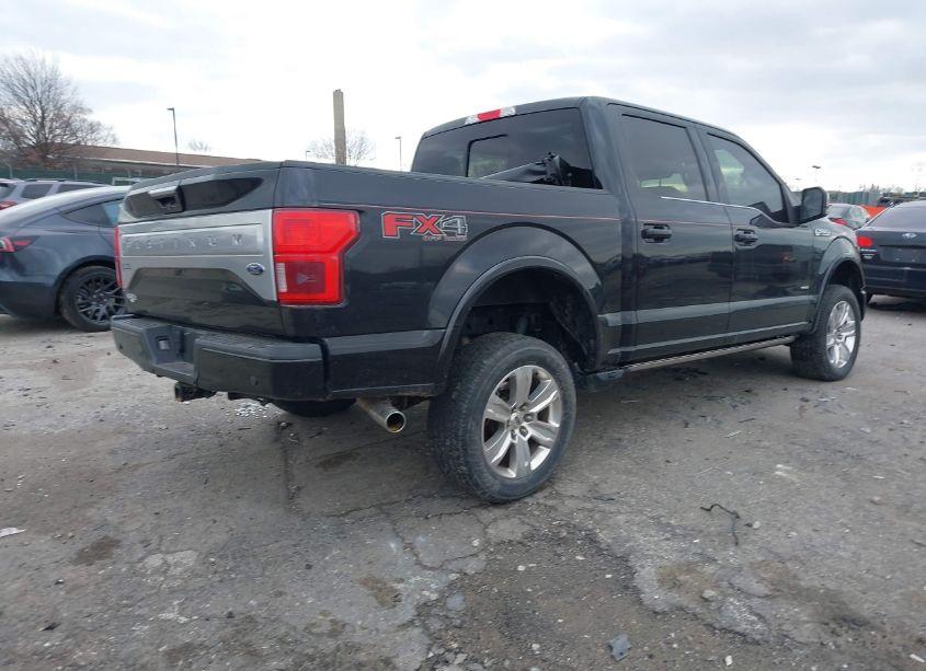 Photo 4 of 2017 Ford F-150 PLATINUM (VIN 1FTEW1EGXHFB60296)