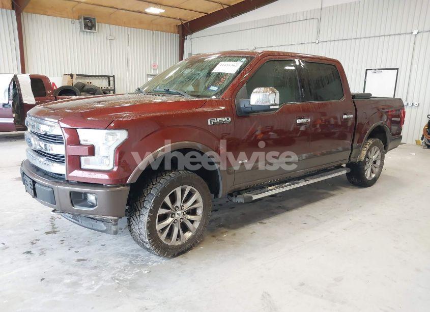 Photo 2 of 2017 Ford F-150 LARIAT (VIN 1FTEW1EGXHKD86880)