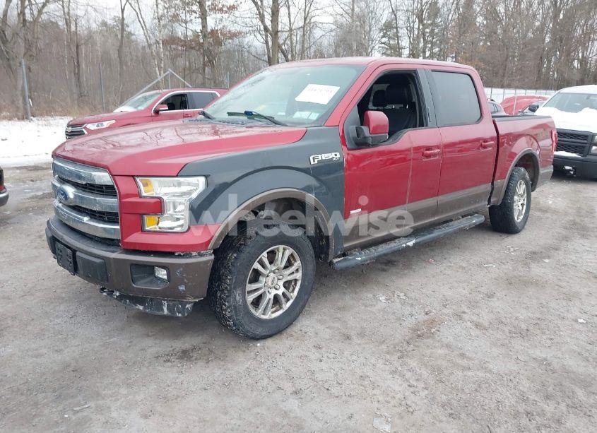 Photo 2 of 2015 Ford F-150 LARIAT (VIN 1FTEW1EP0FKE95314)