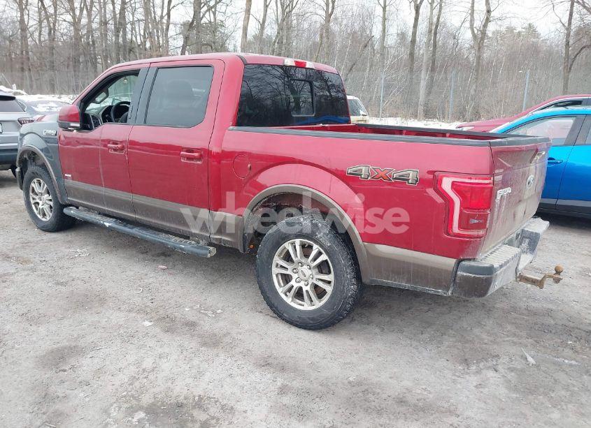 Photo 3 of 2015 Ford F-150 LARIAT (VIN 1FTEW1EP0FKE95314)