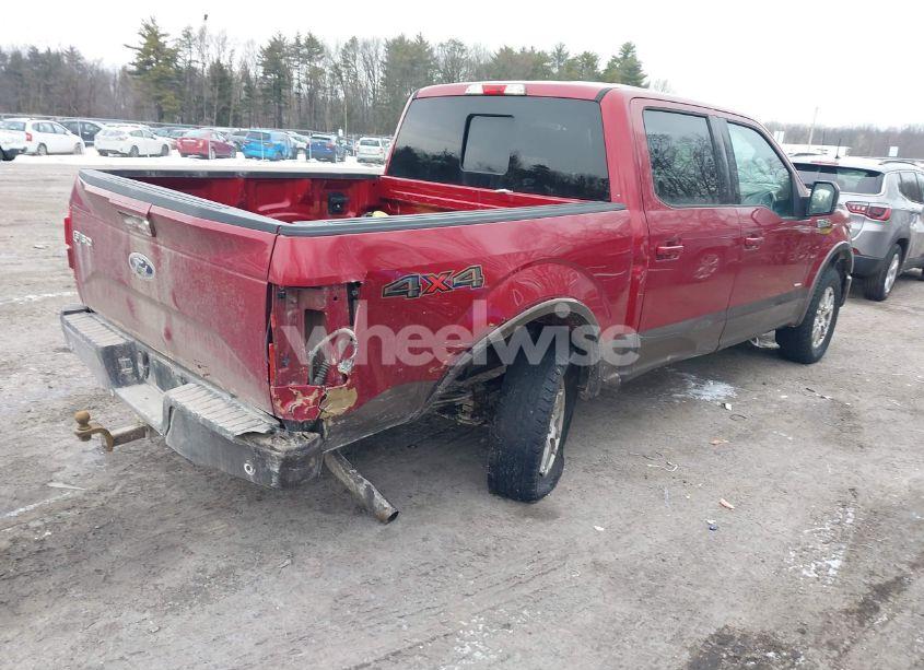 Photo 4 of 2015 Ford F-150 LARIAT (VIN 1FTEW1EP0FKE95314)