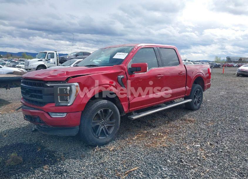 Photo 2 of 2021 Ford F-150 LARIAT (VIN 1FTEW1EP0MFB11361)