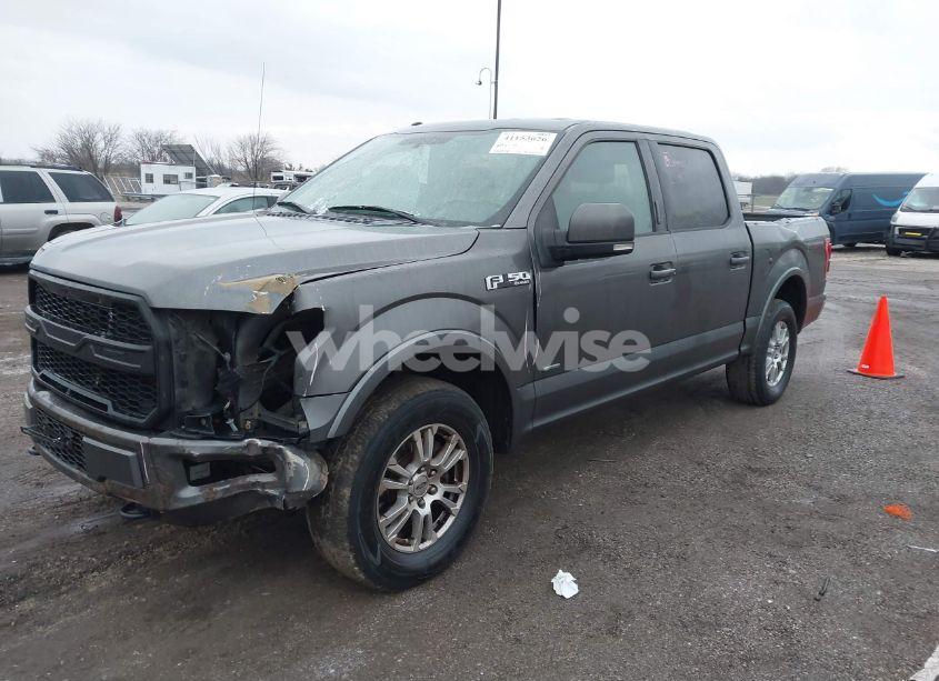 Photo 2 of 2016 Ford F-150 LARIAT (VIN 1FTEW1EP1GKF77425)