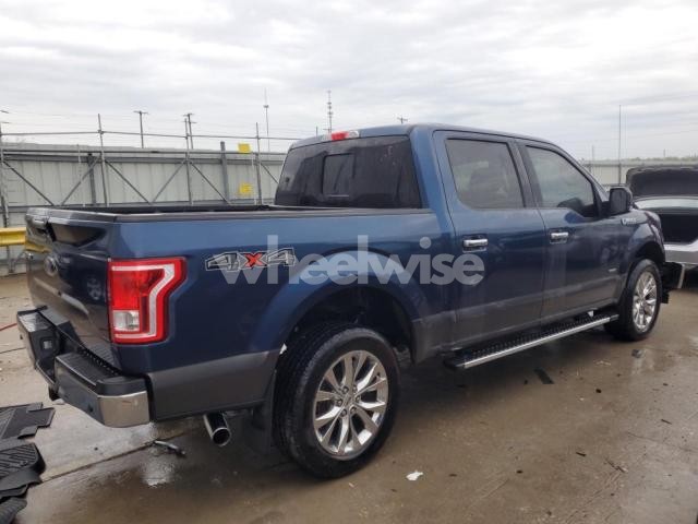 2017 FORD F150 SUPERCREW (VIN 1FTEW1EP2HFB80607) main photo