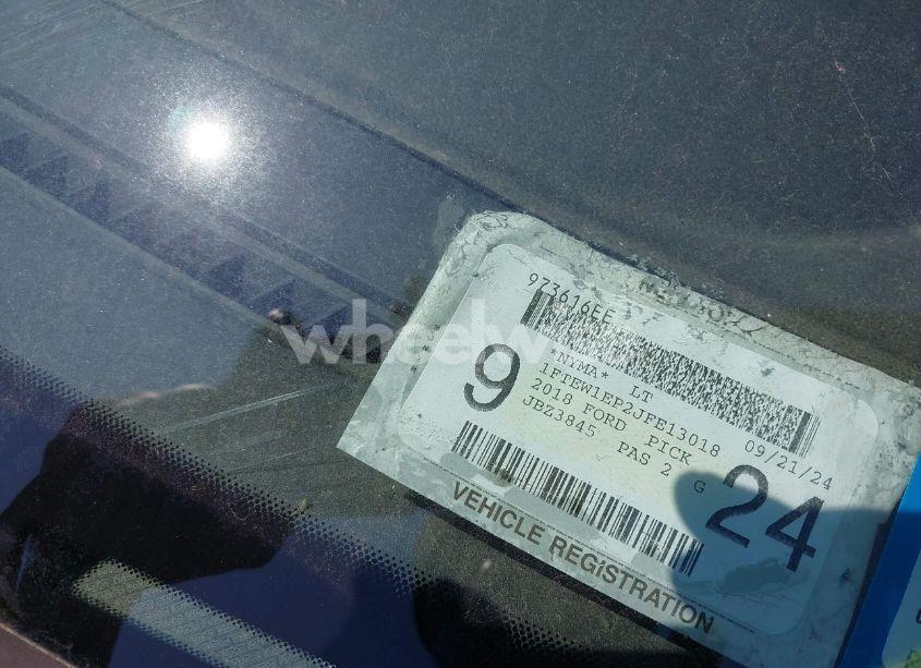 Photo 17 of 2018 Ford F-150 XL (VIN 1FTEW1EP2JFE13018)