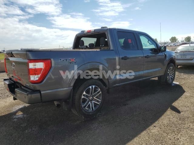 2021 FORD F150 SUPERCREW (VIN 1FTEW1EP2MKE50307) main photo