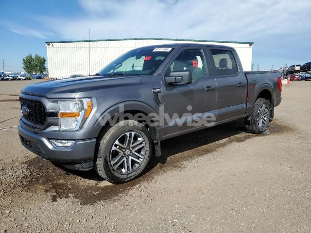 Photo 9 of 2021 FORD F150 SUPERCREW (VIN 1FTEW1EP2MKE50307)