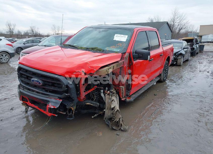 Photo 2 of 2021 Ford F-150 XLT (VIN 1FTEW1EP2MKE98082)