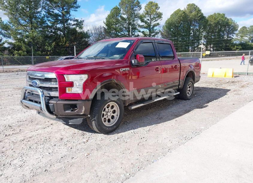 Photo 2 of 2016 Ford F-150 LARIAT (VIN 1FTEW1EP3GKF89379)