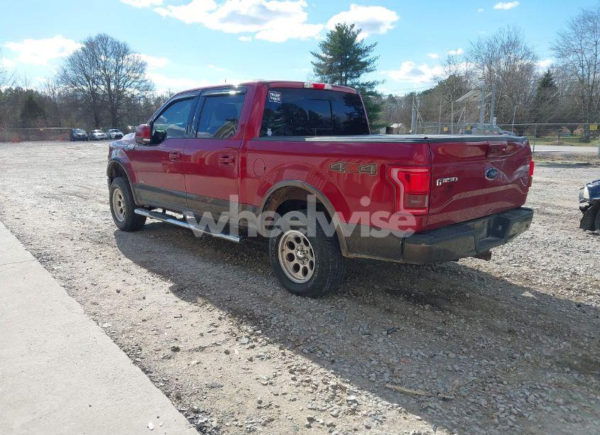 Photo 3 of 2016 Ford F-150 LARIAT (VIN 1FTEW1EP3GKF89379)