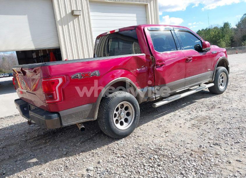 Photo 4 of 2016 Ford F-150 LARIAT (VIN 1FTEW1EP3GKF89379)