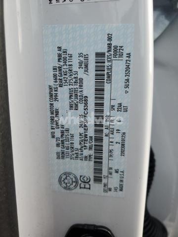 Photo 6 of 2023 FORD F150 SUPERCREW (VIN 1FTEW1EP3PFC53689)