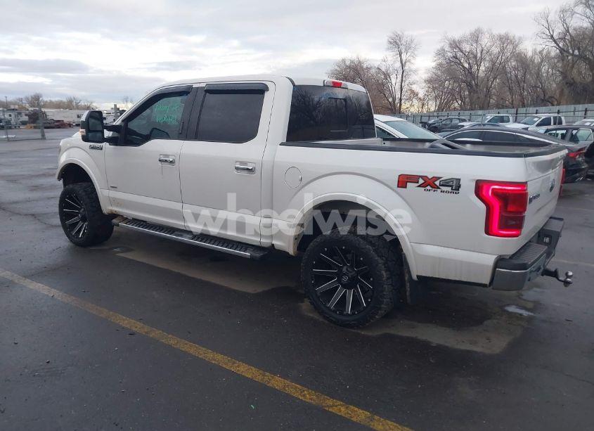 Photo 3 of 2017 Ford F-150 LARIAT (VIN 1FTEW1EP5HFA52345)