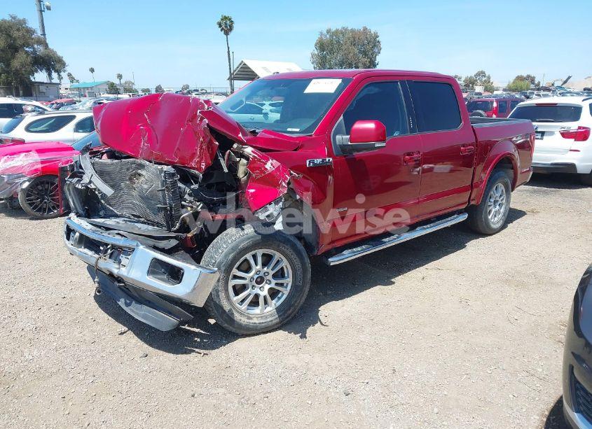 Photo 2 of 2015 Ford F-150 LARIAT (VIN 1FTEW1EP7FFB15135)