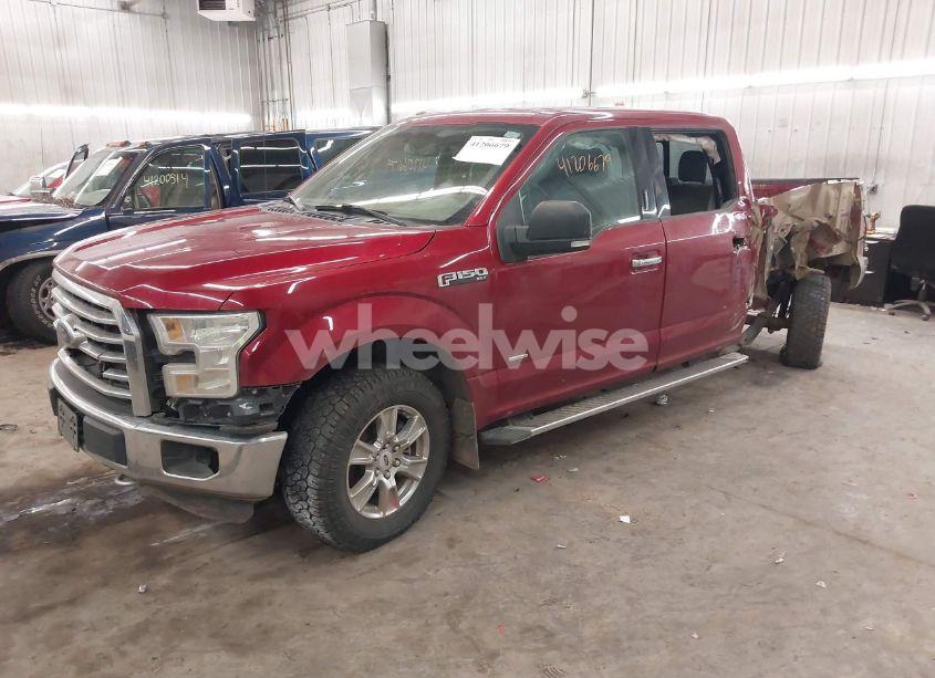 Photo 2 of 2016 Ford F-150 XLT (VIN 1FTEW1EP7GKF83505)