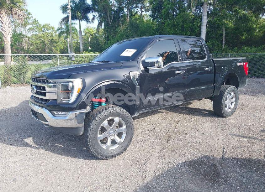 Photo 2 of 2022 Ford F-150 LARIAT (VIN 1FTEW1EP7NFA79459)