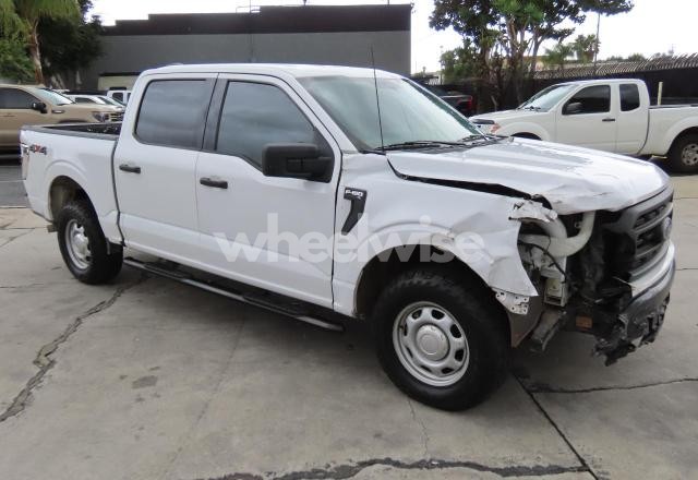 Photo 3 of 2022 FORD F150 SUPERCREW (VIN 1FTEW1EP7NKD51600)