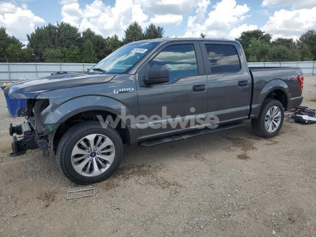2018 FORD F150 SUPERCREW (VIN 1FTEW1EP8JKF22252) main photo