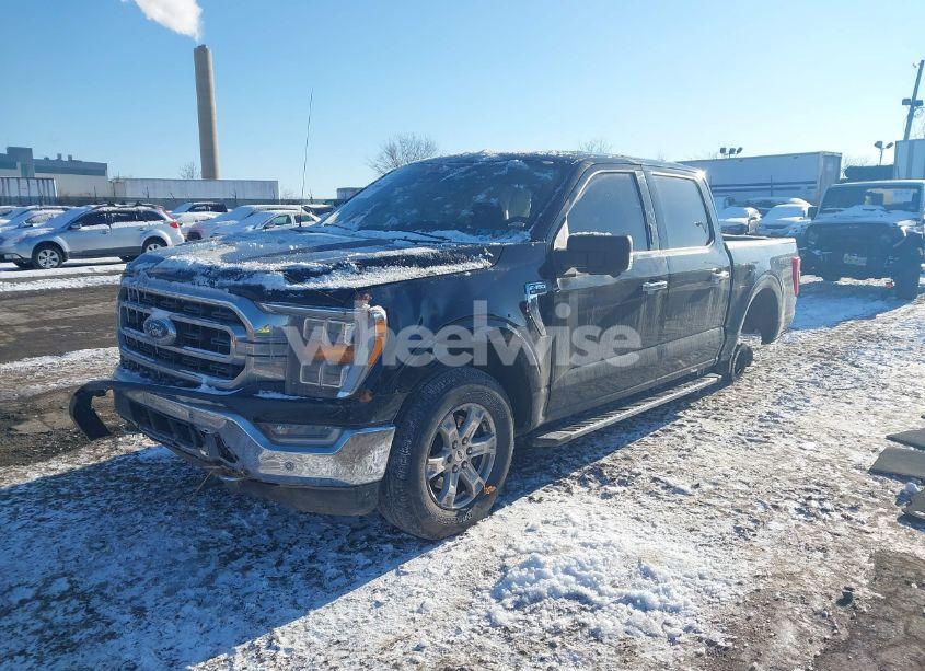 Photo 2 of 2021 Ford F-150 XLT (VIN 1FTEW1EP8MFA65522)