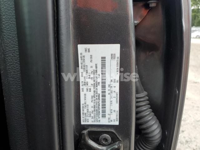 Photo 10 of 2019 FORD F150 SUPERCREW (VIN 1FTEW1EP9KFC28062)