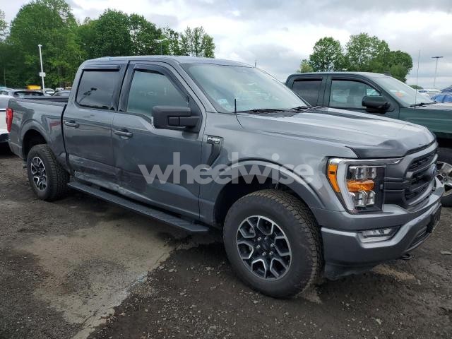 2022 FORD F150 SUPERCREW (VIN 1FTEW1EP9NFB20853) main photo
