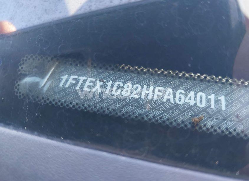 Photo 9 of 2017 Ford F-150 XL (VIN 1FTEX1C82HFA64011)