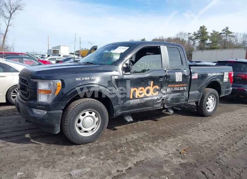 Photo 2 of 2022 Ford F-150 XL (VIN 1FTEX1EP2NFA38721)