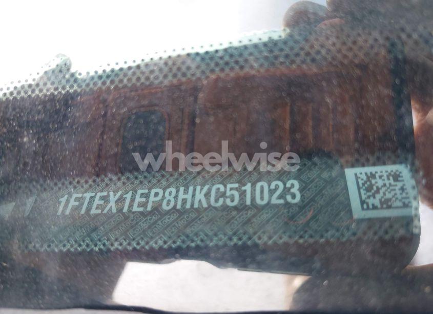 Photo 9 of 2017 Ford F-150 XL (VIN 1FTEX1EP8HKC51023)