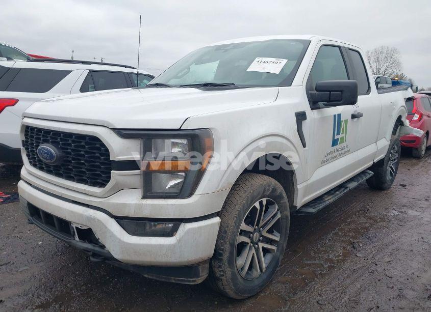 Photo 2 of 2023 Ford F-150 XL (VIN 1FTEX1EP9PFA36435)