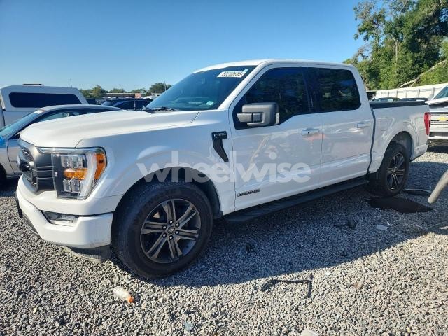 Photo 5 of 2021 FORD F150 SUPERCREW (VIN 1FTFW1CD6MFB40554)