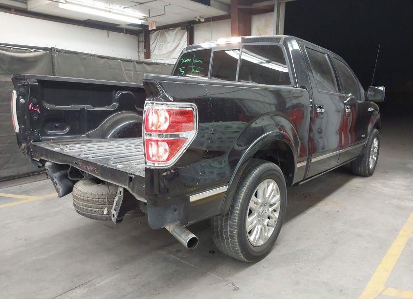 Photo 4 of 2012 Ford F-150 PLATINUM (VIN 1FTFW1CT0CFA05690)