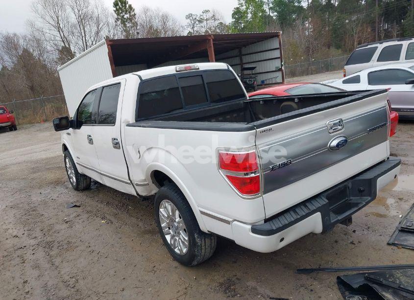 Photo 3 of 2013 Ford F-150 PLATINUM (VIN 1FTFW1CT1DFB27539)