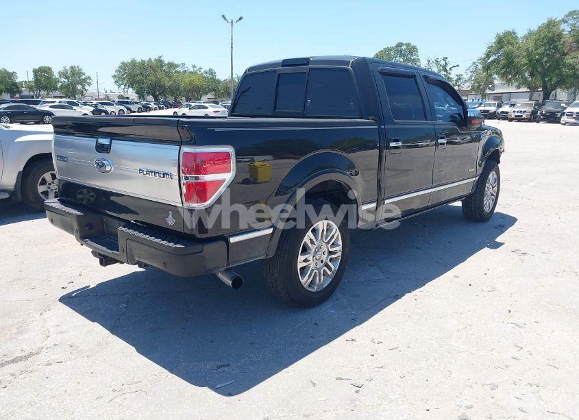 Photo 4 of 2013 Ford F-150 PLATINUM (VIN 1FTFW1CT1DFC32632)