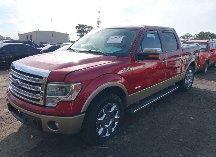 Photo 2 of 2013 Ford F-150 LARIAT (VIN 1FTFW1CT1DKD18885)