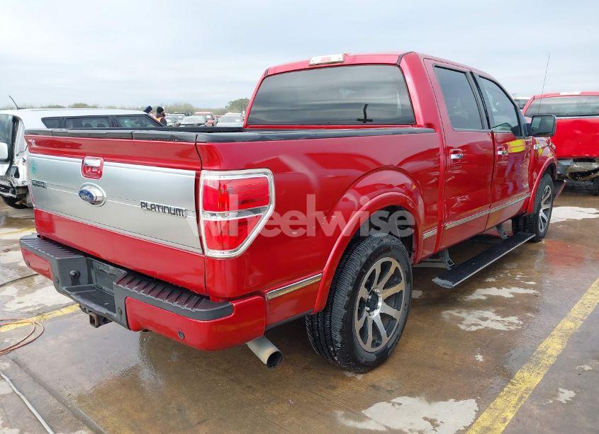 Photo 4 of 2011 Ford F-150 PLATINUM (VIN 1FTFW1CT4BFB16063)