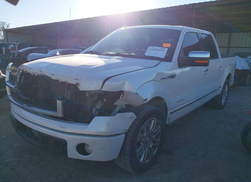 Photo 2 of 2012 Ford F-150 PLATINUM (VIN 1FTFW1CT5CFC54938)